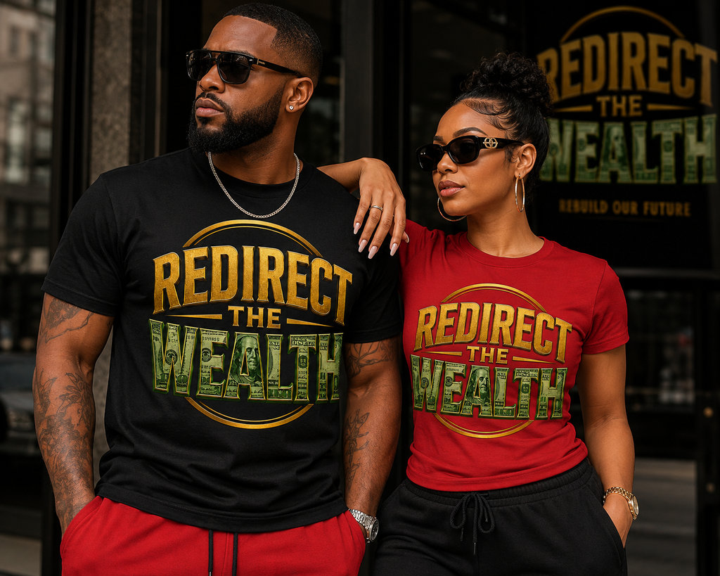 REDIRECT THE WEALTH T-SHIRT